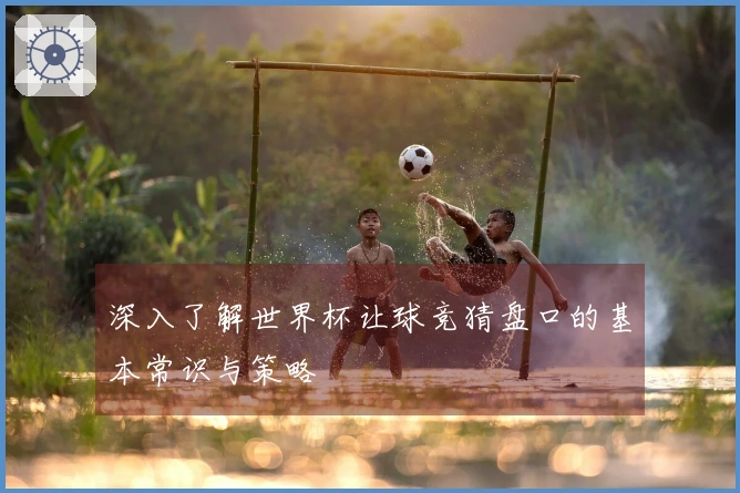 深入了解世界杯让球竞猜盘口的基本常识与策略